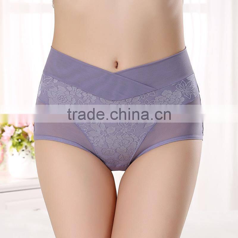 skin high waist modal jacquard period briefs panties/zdm breathable 8 color period panties underwear