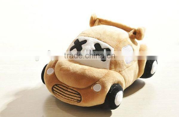 Custom cute plush stuffed toy car plush car toy
