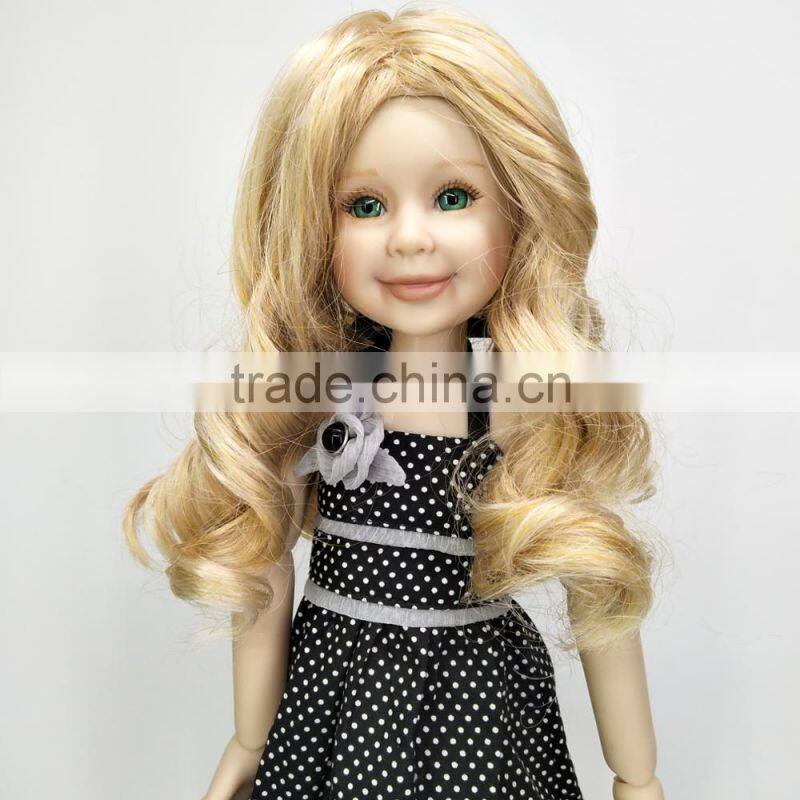 18 inch balck girl doll with vinyl wholesale 2017