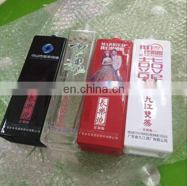 Large format bottle uv printer for company use