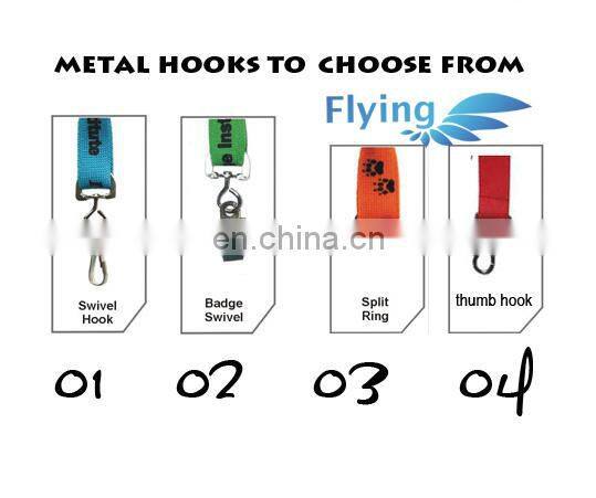 2017 polyester lanyards for sale lanyard heat transfer printed lanyards with thumb hook and buckle realese