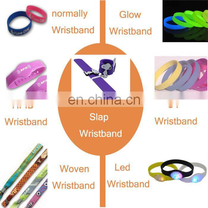 Custom engraved metal silicone bracelet with stainless steel plate