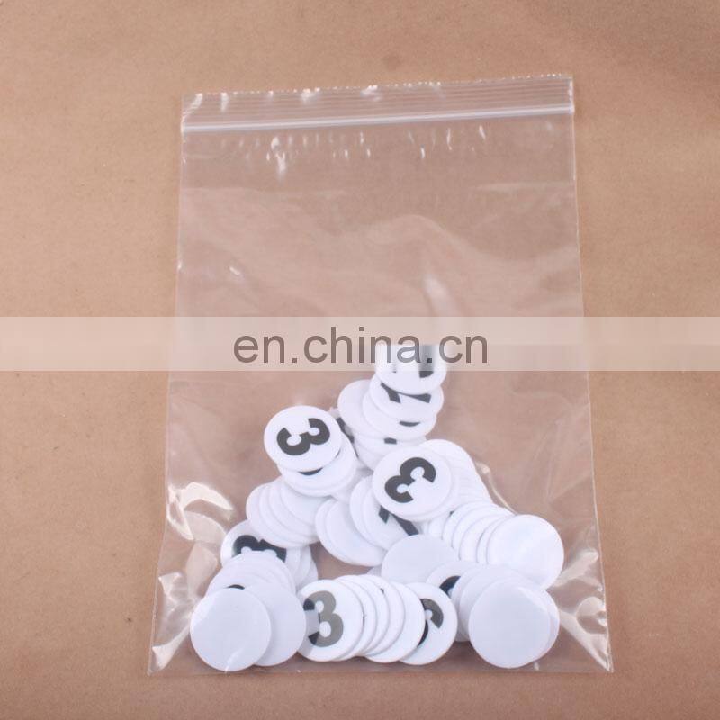 BSCI SGS 2017 High Quality Promotional printed plastic pound coin
