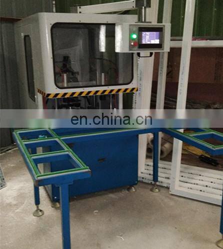 CNC Corner cleaning machine for pvc window and door