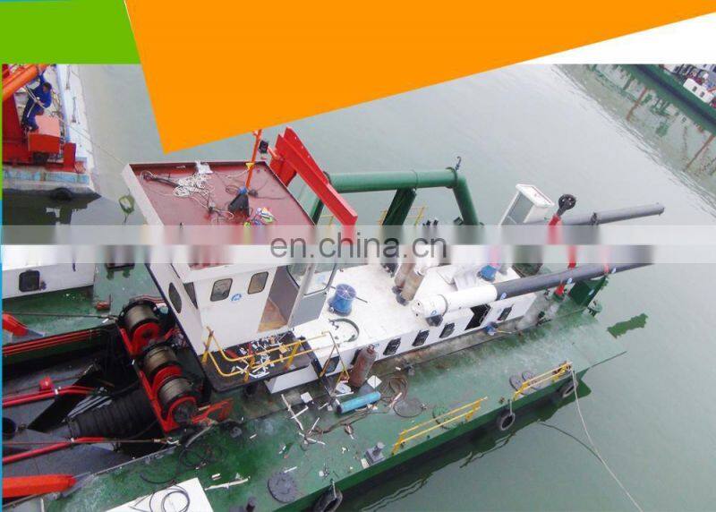 1,000 cbm/h Hydraulic cutter suction dredging vessel for sand dredging machine for sale