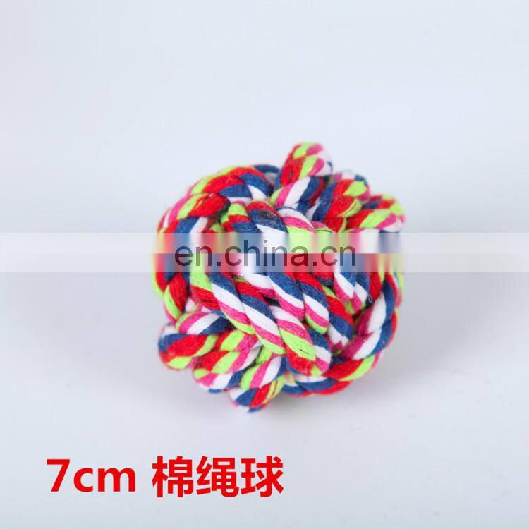 Amazon hot selling 4 pack rope pet dog toys set for puppy