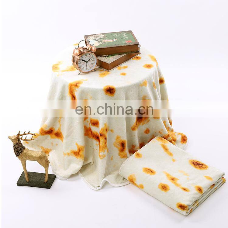 Hot High Quality Printed Burrito Baby Blanket