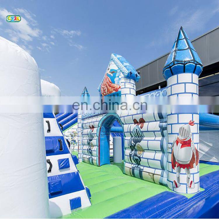 princess knight china commercial inflatable fun city for sale