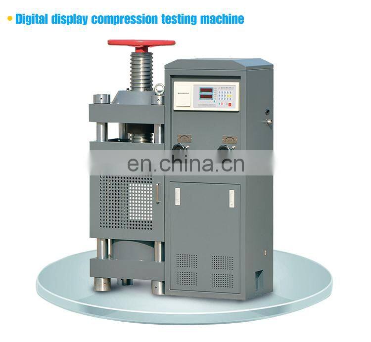 Hot sales 2000KN cement mortar compression testing machine