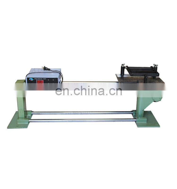 Lab cement mastic jolting table for shaking specimen