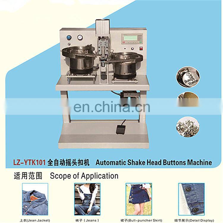 Automatic Snap Button Machine Jeans Button Covering Machine