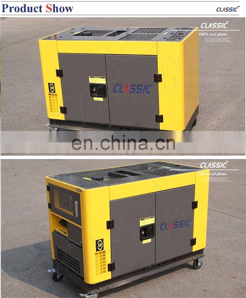 Bison China Newest Diesign Air Cooled 7kva diesel generator