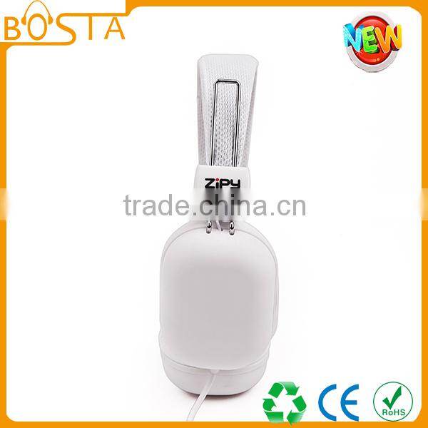 Promotional funny fancy stereo mega bass effect headphone with cool design