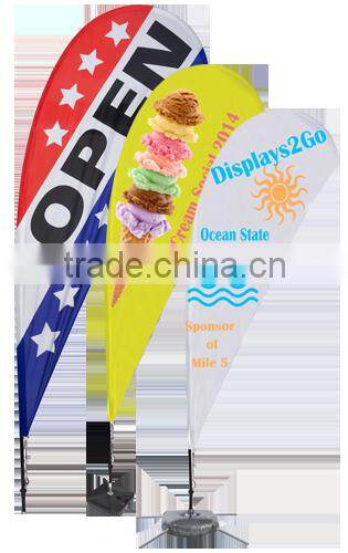 Factory direct hot sale custom beach flag