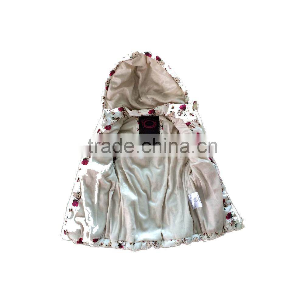 Winter vest baby girl clothes