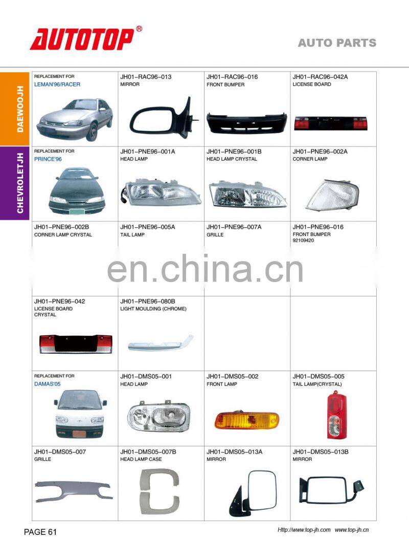 CARVAL/JH/AUTOTOP AUTO PARTS FOR DAEWOO PRINCE 96
