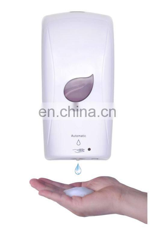 Sensor Battery Operating 1000ml Refillable Bottle Hospital Automatic Hand Sanitizer Gel Dispenser