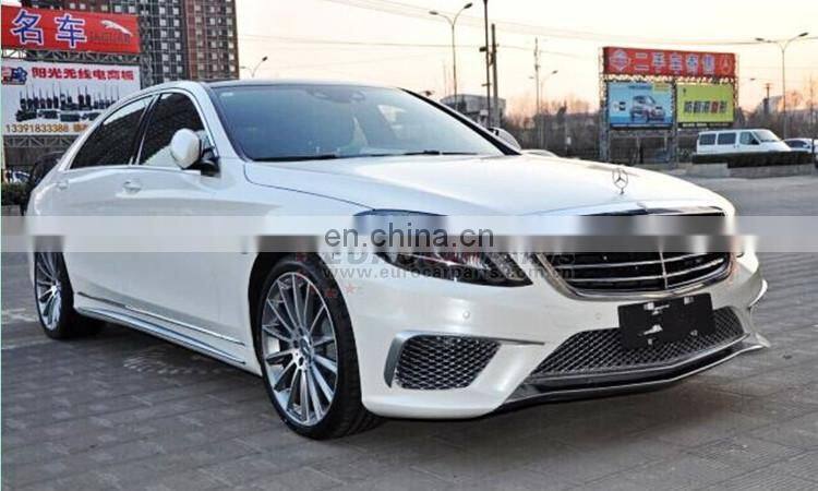 W222 WD full set fit for  S-CLASS W222 S350 S500 S550 changing into WD style W222 body kits