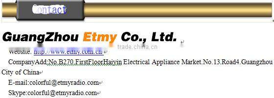 high quality long range Helical antenna AN0360H15 for TC-890GM,TC-880GM walkie talkie