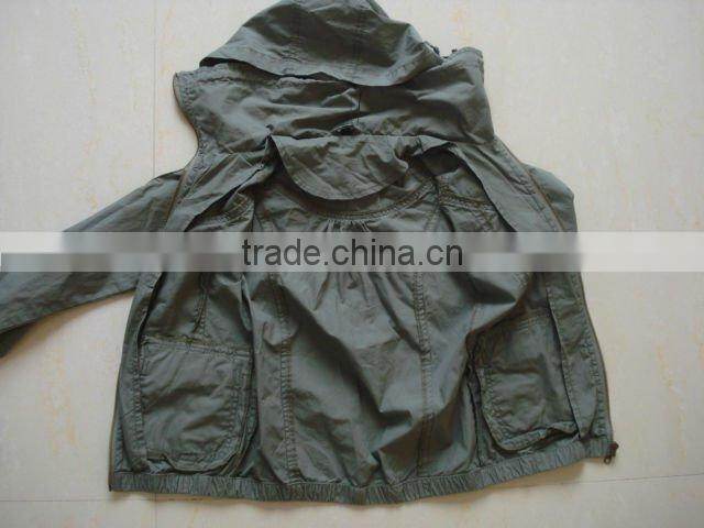 Girls cotton washed jackets for spring season 2012