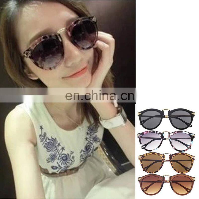 Women Unisex Men Sunglasses Arrow Style Eyewear Round Sunglasses Metal Frame