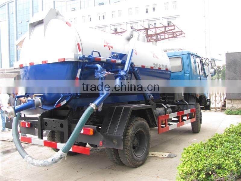 7000 liters vacuum pump suck truck