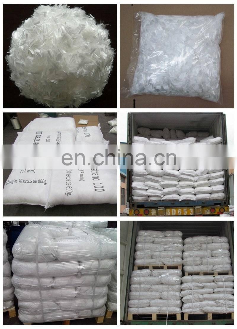 high strength 12mm concrete reinforcement pp fiber