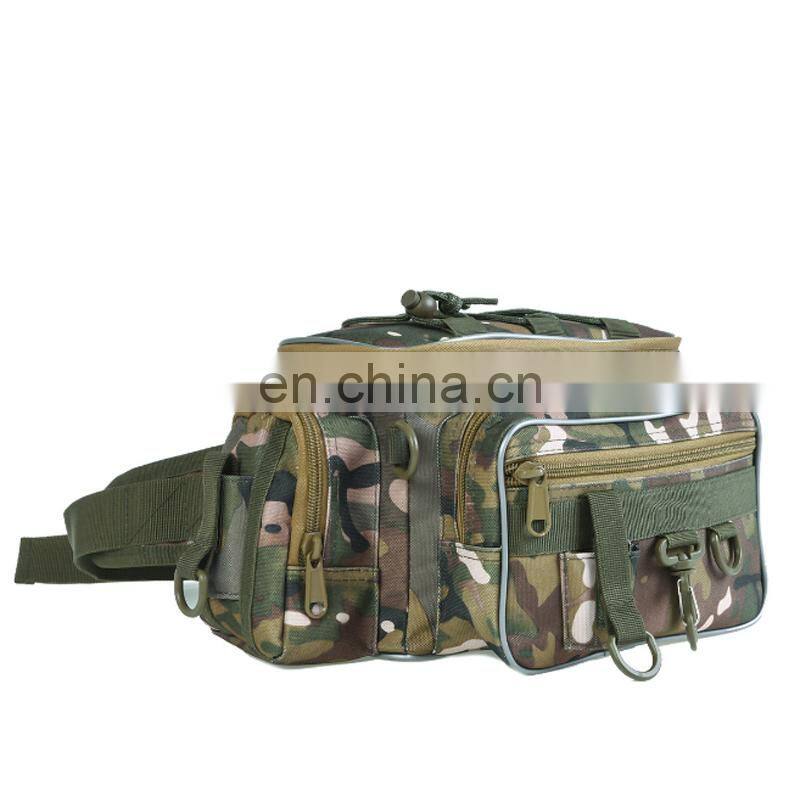 pesca vara Waterproof Single Shoulder Backpack Crossbody Messenger Sling Bags for Camping Hiking Cycling Fishing Tackle Bag