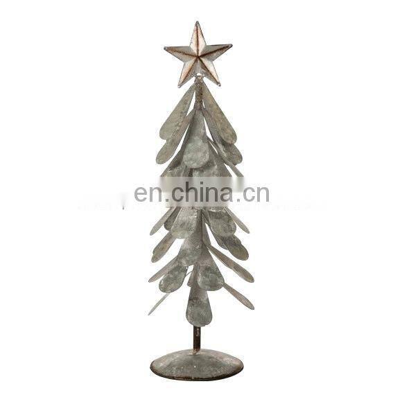 Christmas iron weir black tree