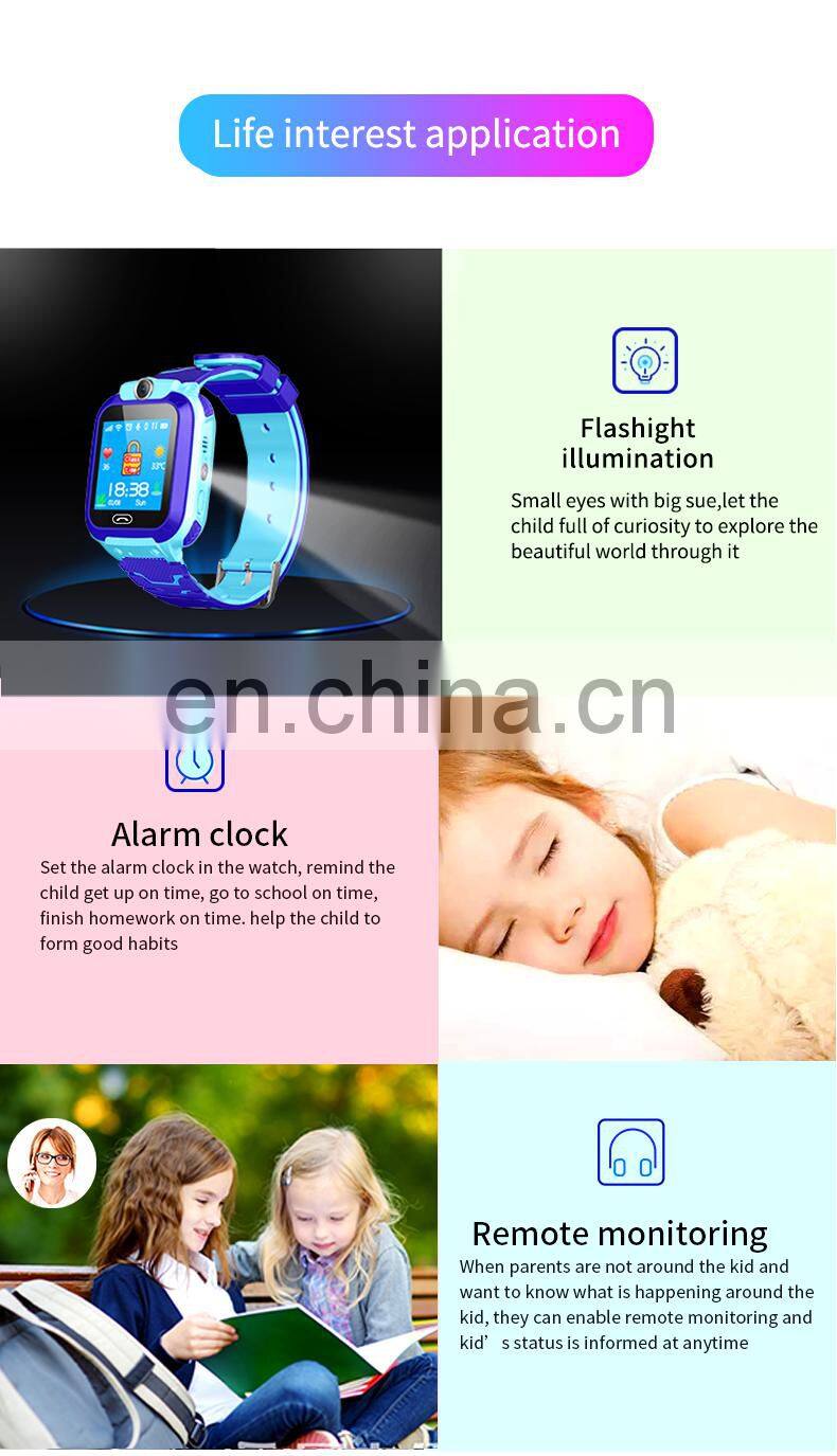 Smart Watch Wristwatch for men Kids Watch with SOS GPS Smartwatch ANAK Phone Watch Q12 jam tangan Christmas gift for children
