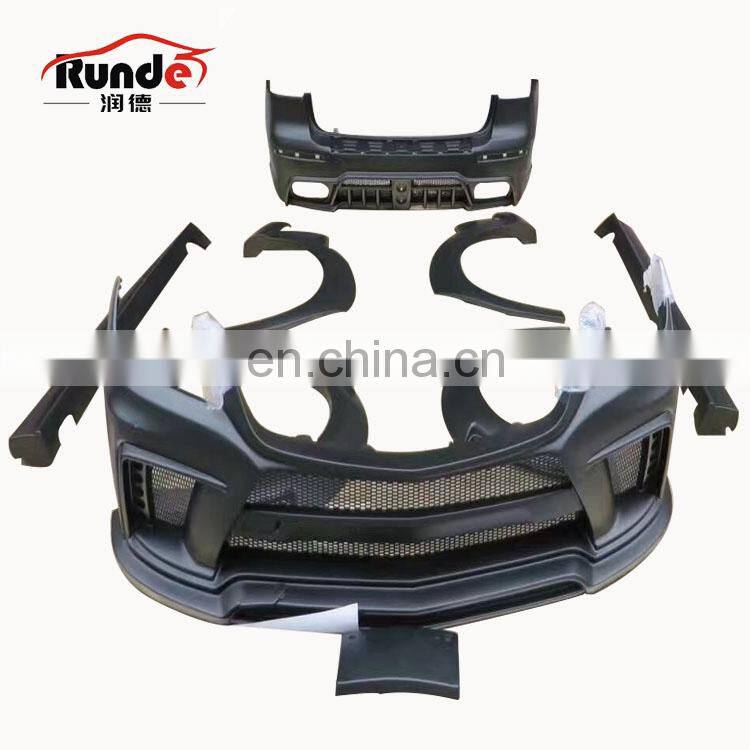 RD Good Quality FRP Material WD Style Wide Car Body Kit For Mercedes BENZ ML X166 body kit