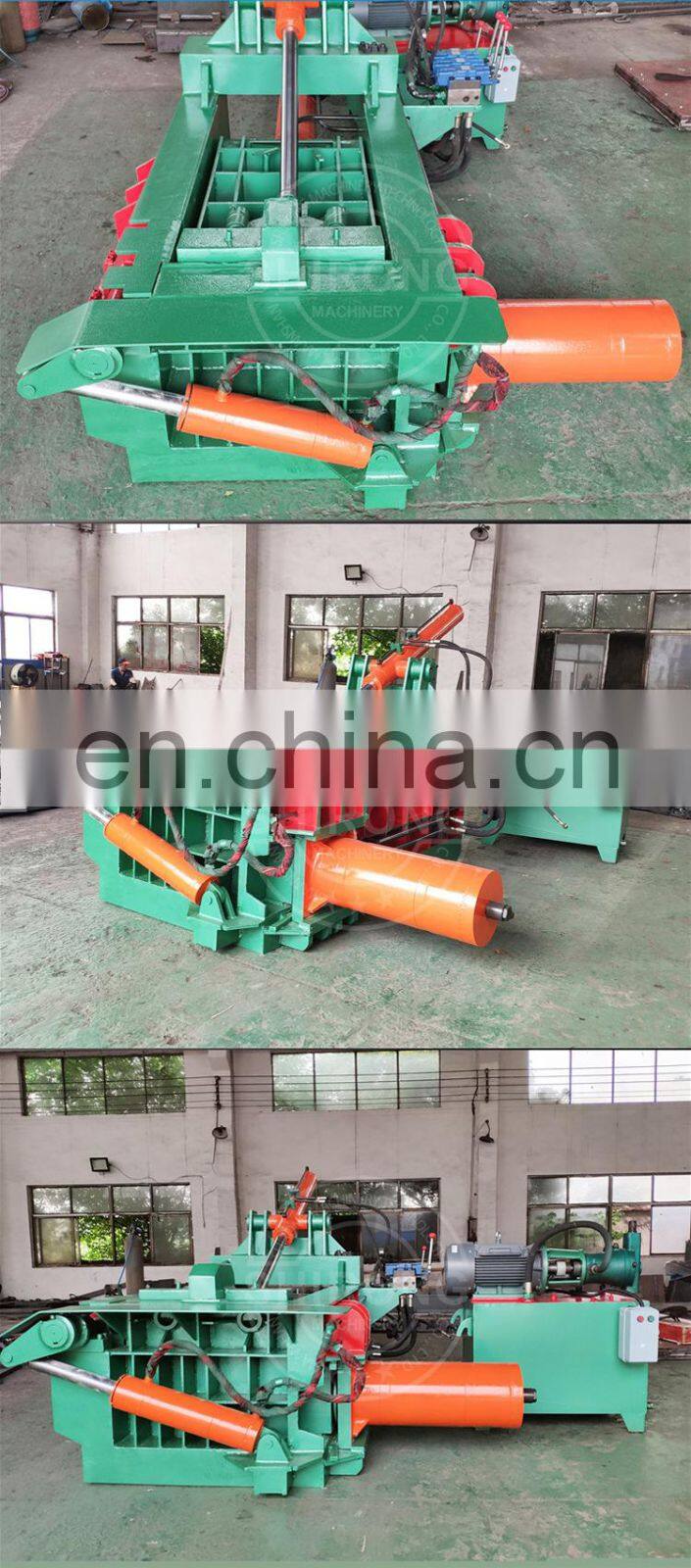 Good price Scrap Metal Hydraulic Baler / waste iron copper aluminium  Baling Press For Sale