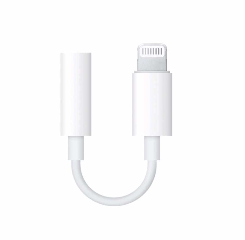 MFi Certified 8pin Connector to 3.5mm headphone adapter audio converter for iphone 7/7Plus/8/8Plus/X