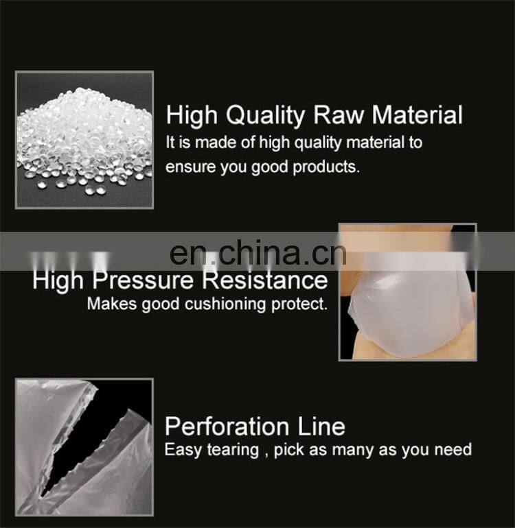 Factory wholesale 300m inflat air pillow bag bubble roll packing materials cushion bag air bubble film