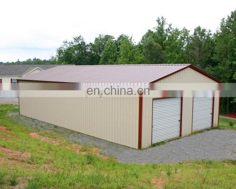 Easy Assemble Metal Carports Shed Roof Design Structural Steel Car Garage