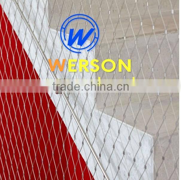 stainless mesh Webnet infill panel for balustrade, Green Walls | generalmesh