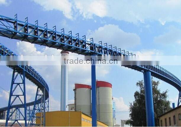 Pipe convyor belt factory price polyester cotton fabric pipe