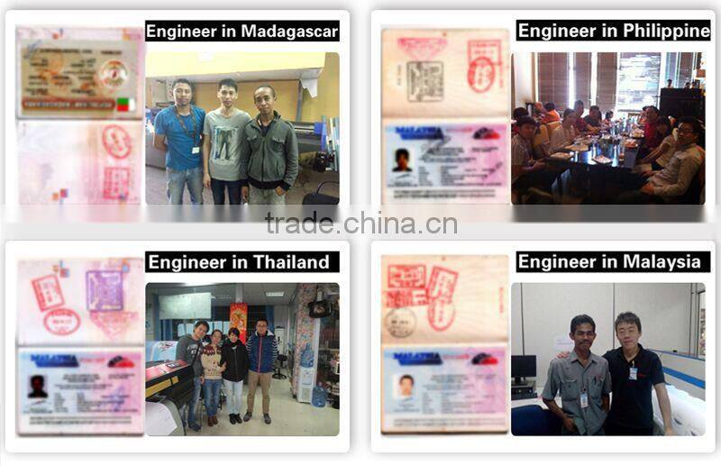 Garros Large Format UV Flatbed Printer DX5 Head With Roll To Roll Together