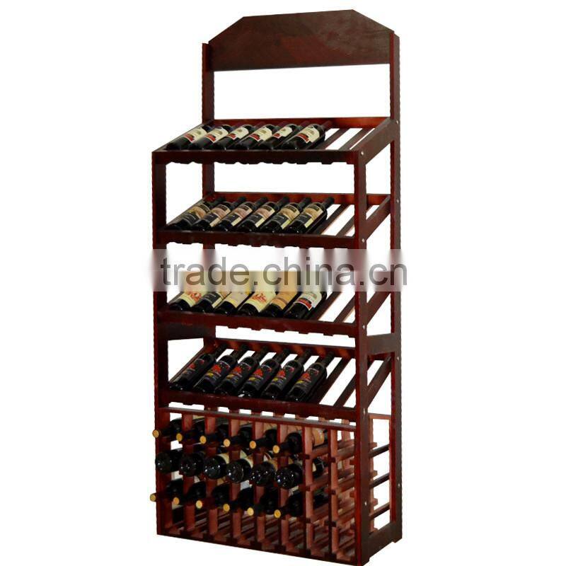 Custom wooden wine rack High quality Wooden wine rack,beer rack display shelf
