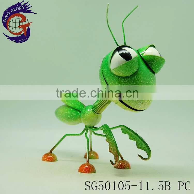 Shining metal ant garden ornaments