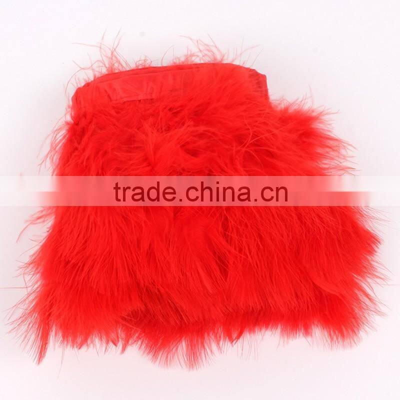 wholesale Best turkey plume trim dyed marabou feather trimmings for party decor