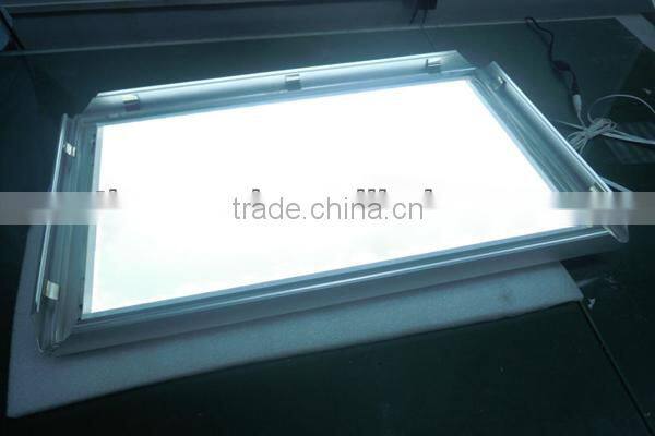Ultra thin Aluminum frame LED light box