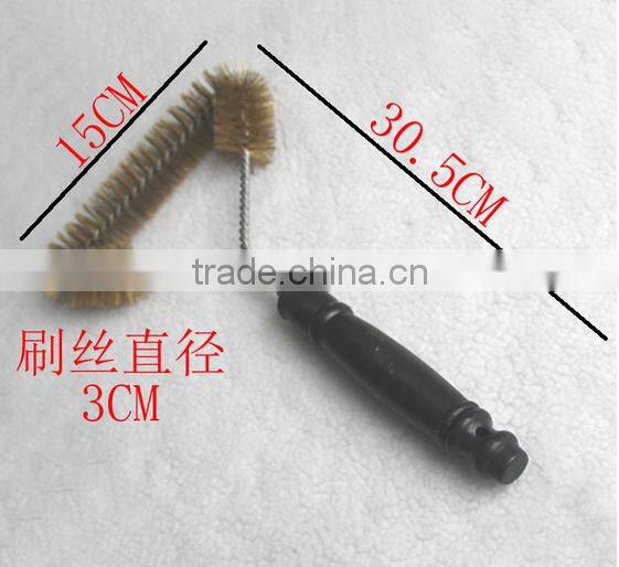 Amazon Hot rank 12'' BBQ grill brush zinc plated wire bbq cleaning brush 12inch steel wire brush custom