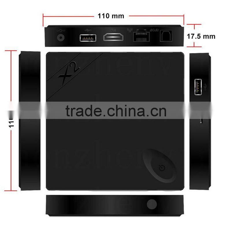 Original cool Beelink X2 iptv AII WINNER H3 Quad-core 1G/8G H.265 X2 android4.4 tv box 1080P set top box Beelink X2