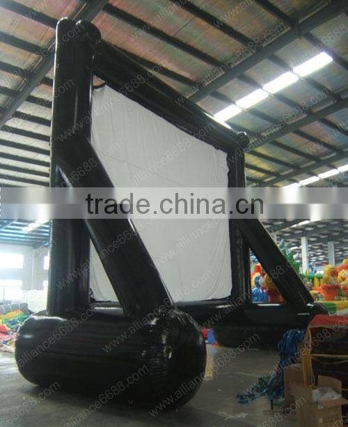 2014 outdoor advertising equipment inflatable movie screen
