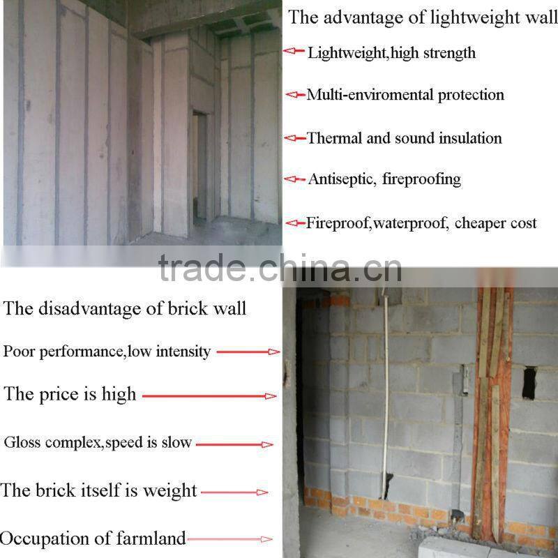 JQT12*60 Alloy Auger Light weight hollow core partition wall board Panel extrudering equipment machine