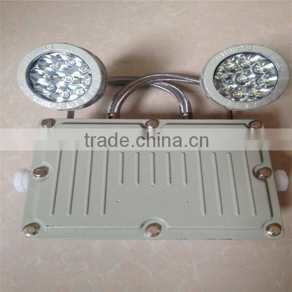 2016hot sale double end anti-explosion emergency light /rechargeable led emergency light