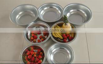 galvanized zinc basin for wash vegetable