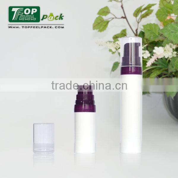 Mini Capacity 5ML Empty Plastic Cosmetic Airless Pump Bottle