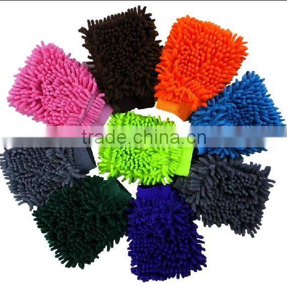 Fashion glass cleaning glove / magic cleaning gloves